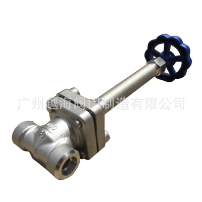 DJ61F-40P不锈钢焊接低温截止阀氧 氮 氩 二氧化碳长轴截止阀DN25图3