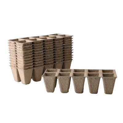 源头工厂环保可生物降解纸浆营养钵营养杯一次性育苗杯装土育苗盆图5