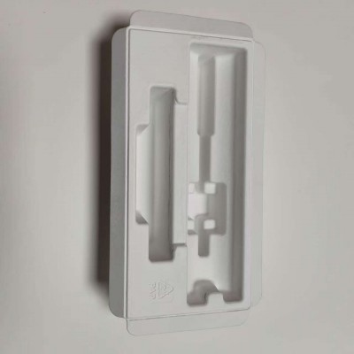 东莞工厂干压电子产品纸内托可回收环保纸浆模塑国外环保可回收图4