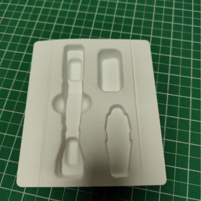 东莞厂家白色湿压无人机纸托家电纸托 电器礼品包装盒 加厚材质内图3