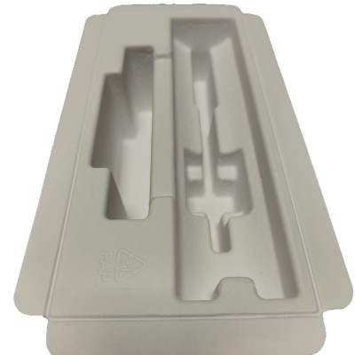 东莞厂家白色湿压无人机纸托家电纸托 电器礼品包装盒 加厚材质内图2