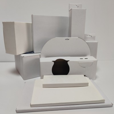 瓦楞盒硬纸盒现货白盒三层大尺寸包装盒杯子五金配件纸盒加厚纸箱图3