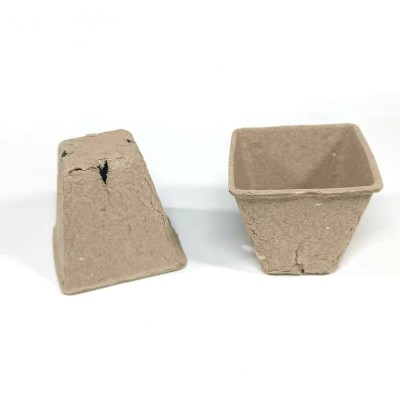 育苗杯纸浆花盆育种花盆营养培养钵定植一 件代发速卖通代发纸托图5