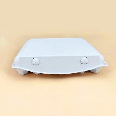 批发30枚盒体纸浆鸡蛋盒蓝光白A4纸浆鸡蛋托土鸡蛋运输缓冲鸡蛋盒图3