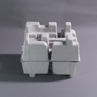 干压内托包装纸浆模塑制品纸托厂家化妆品纸托免费设计化妆品内托图3