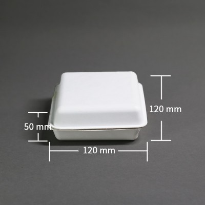 可降解纸浆湿压包装盒纸浆包装盒环保礼盒便当打包盒纸浆模塑纸浆图3