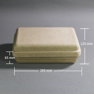 2025环保干压纸浆模塑盒天地盖防震抗压轻便服饰礼品通用包装盒图2