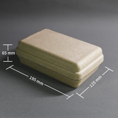 2025环保干压纸浆模塑盒天地盖防震抗压轻便服饰礼品通用包装盒图5