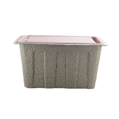 环保可降解收纳盒纸浆模塑纸浆盒环保可降解纸浆盒纸浆模塑可定制图4