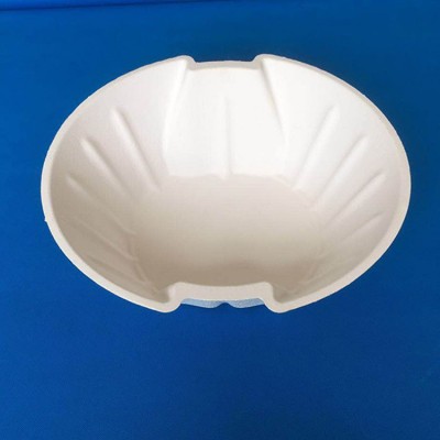 纸浆盆子宠物纸托纸浆托纸浆模塑包装制品进口猫砂盆