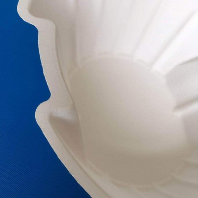 纸浆盆子宠物纸托纸浆托纸浆模塑包装制品进口猫砂盆图5