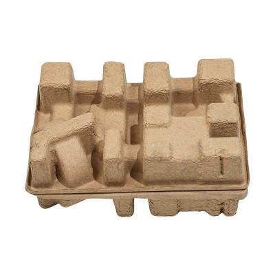 干压内衬防护装饰品纸浆托盘可定制多款产品防护纸托防水抗震纸托图5