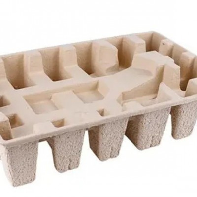 可堆叠玩具机器人纸浆模塑包装抗震减压纸质内可出口纸托环保图2