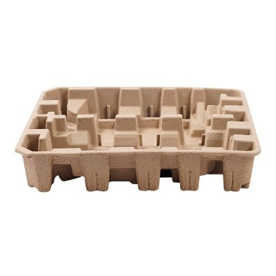 跨境纸浆模塑工厂木浆可降解纸塑吸尘器工业纸塑包装纸托定制环保图5