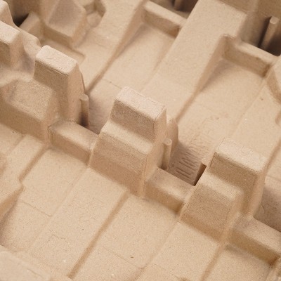 跨境纸浆模塑工厂木浆可降解纸塑吸尘器工业纸塑包装纸托定制环保图4