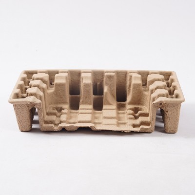 纸塑可降解纸托纸浆模塑电子产品木浆干压纸托家用电器干压纸托图4