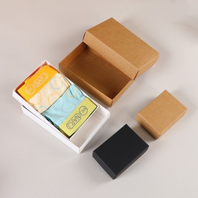皮纸盒天地盖包装盒彩盒袜子内裤抽屉盒礼品盒小纸盒批发