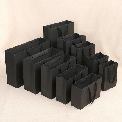 提袋通用牛皮纸袋外卖奶茶汉堡打包袋礼品烘焙食品甜品店袋子定图3