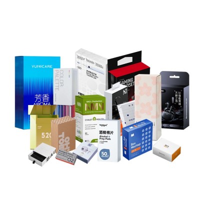 彩盒包装盒定制双插盒瓦楞飞机盒膏药盒保健品盒礼盒定制纸盒定制图4