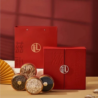 新年礼盒包装过年礼盒套装礼品盒礼品盒年货包装盒坚果礼盒 空盒高