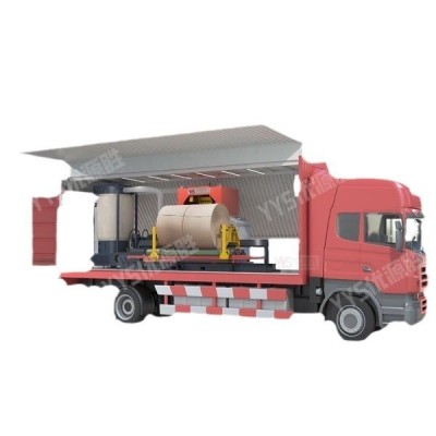 车载流动式切纸机 原纸整卷快切服务 即切即走高效便捷 切面平整0图2