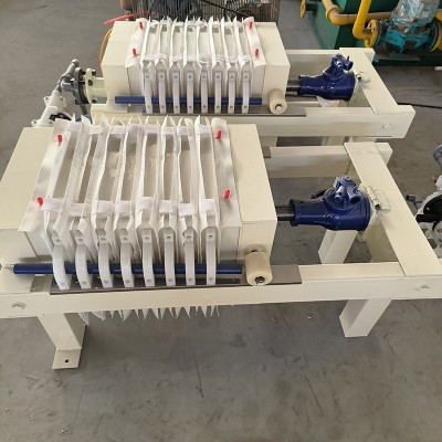 小型污水压榨机 造纸厂养殖厂化工过滤污水处理过滤机隔膜压滤机图2