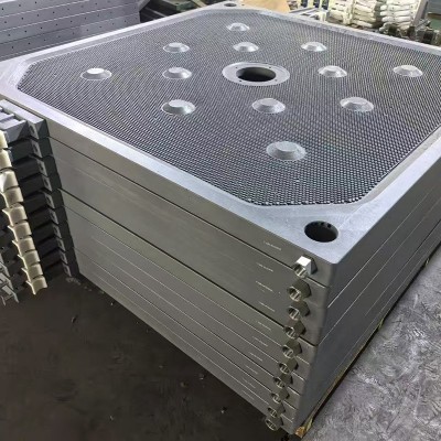 厢式隔膜滤板造纸厂污水厂耐腐蚀增强聚丙烯滤板 1500型压榨板图3