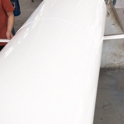 白色橡胶尼龙输送带耐高温耐磨运输带流水线环形皮带传送带工业级图2