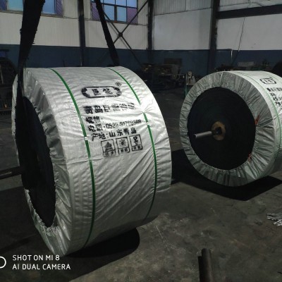 青岛巨能厂家黑色橡胶输送带 环形橡胶带 尼龙输送带 EP100输送带图2