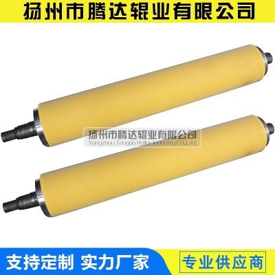 腾达辊业 输送胶棍 分切覆膜机包胶滚筒硅胶辊工业压辊橡胶弯辊图4