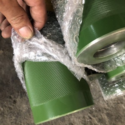 厂家供应胶辊高精密度硬质氧化镜面槽辊特氟龙铝合金辊筒加工定制图3