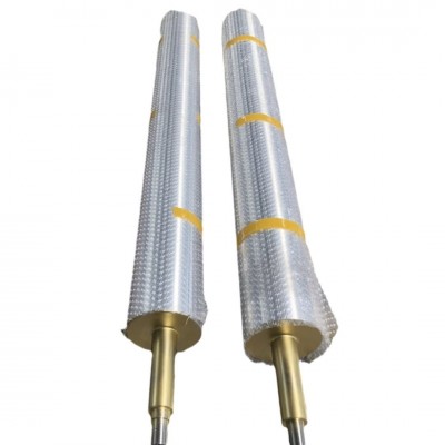 厂家供应胶辊高精密度硬质氧化镜面槽辊特氟龙铝合金辊筒加工定制图5