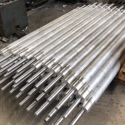 厂家供应胶辊高精密度硬质氧化镜面槽辊特氟龙铝合金辊筒加工定制图2