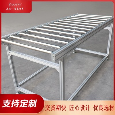 无动力输送机滚筒生产流水线滚线板材输送带定制定制化生产图3