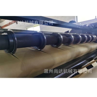 定制金银纸分切机烧纸分卷机元宝纸分切复卷机全自动黄纸分条机图2