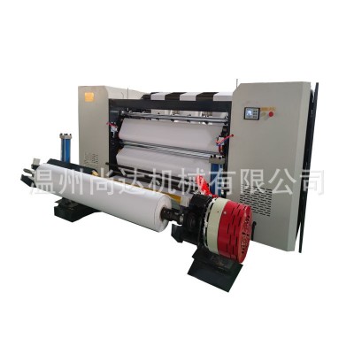 全自动不干胶分条机滑差轴稳定收卷便签纸分切复卷机卷筒纸分切机图3