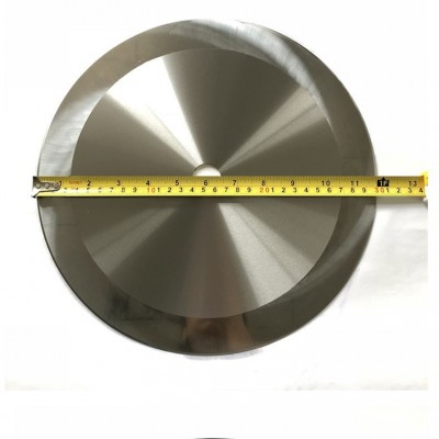 分切机刀片切卷圆刀单双轴切台机圆刀300圆刀胶带Pet膜分切圆刀图1