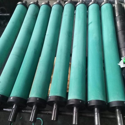 弯辊 橡胶弯辊 胶辊 橡胶弯辊 弧形舒展辊 弓形弯曲辊 展平除皱辊图3