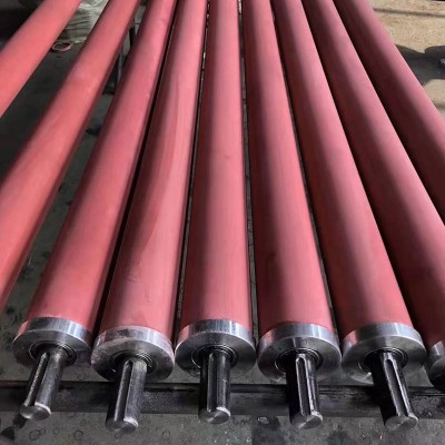 弯辊 橡胶弯辊 胶辊 橡胶弯辊 弧形舒展辊 弓形弯曲辊 展平除皱辊图4