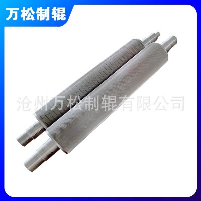 单面机瓦楞辊 碳化钨内吸瓦楞辊 合金瓦楞辊精密印刷机耐用胶辊图5
