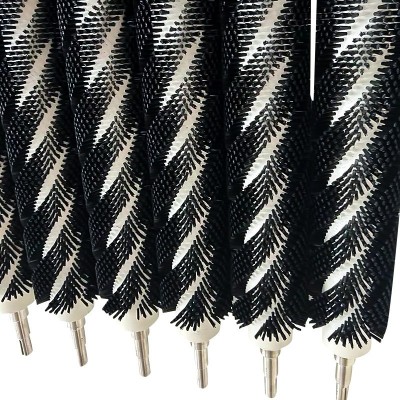 尼龙丝毛刷辊清洗机毛刷尼龙丝除尘清洗钢板空心尼龙刷子厂家批发图5