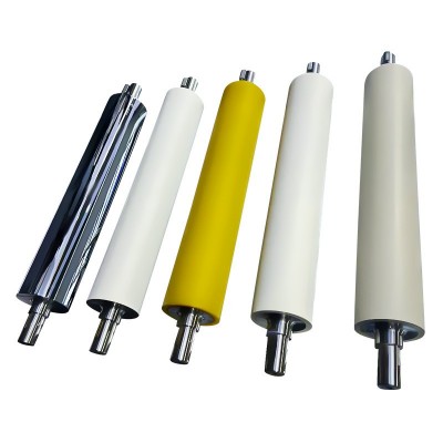 定 制聚氨酯胶辊输送机托辊三元乙丙胶辊 覆膜机胶辊橡硅 胶辊厂家图2