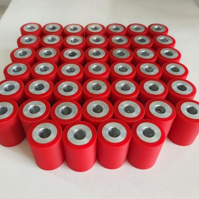 定 制聚氨酯胶辊输送机托辊三元乙丙胶辊 覆膜机胶辊橡硅 胶辊厂家图4