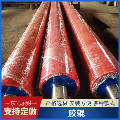 聚氨酯胶辊厂家生产切料机吹膜机造纸机橡胶辊硅胶辊耐磨耐用图3