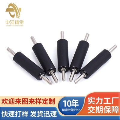 厂家生产斑马打印机胶辊 吊牌打印包胶辊 工业打印胶辊