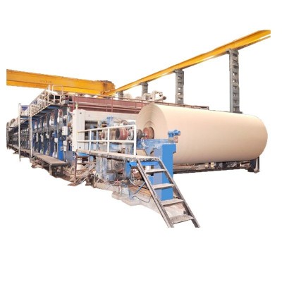 造纸机械包装纸机定制 牛皮纸机卷制机全套设备沁阳澳天机械定制