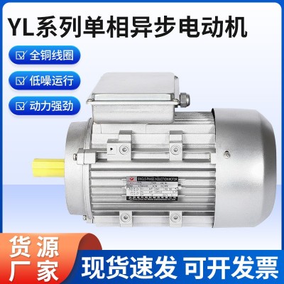 厂家供应ML单相异步双值电动机 B14纯铜 机械设备电机 10W-7500W
