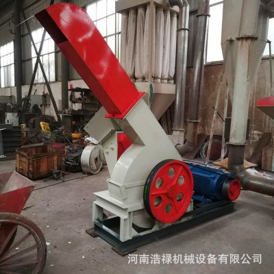 定制木材盘式削片机 林场用干湿木料打片机 硬质杂木木块切片机